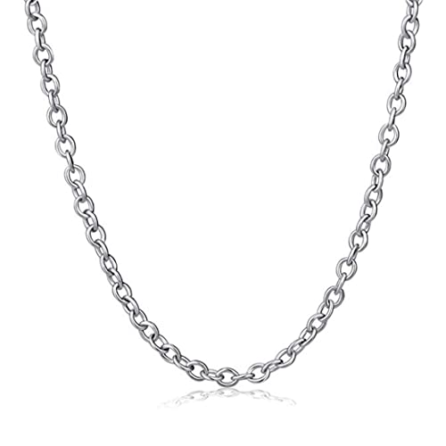 TreasureBay Women's Chain Necklace Solid 925 Silver Anchor