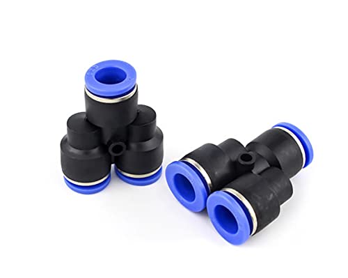 IQS Lot de 5 raccords pneumatiques en Y 12 mm
