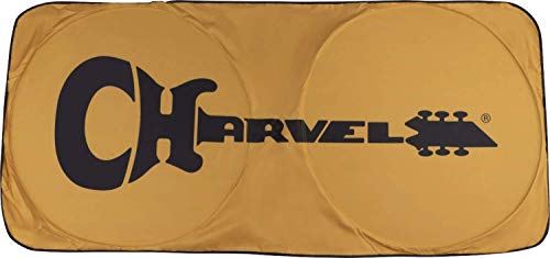 CHARVEL® Sombra de sol para coche, color amarillo