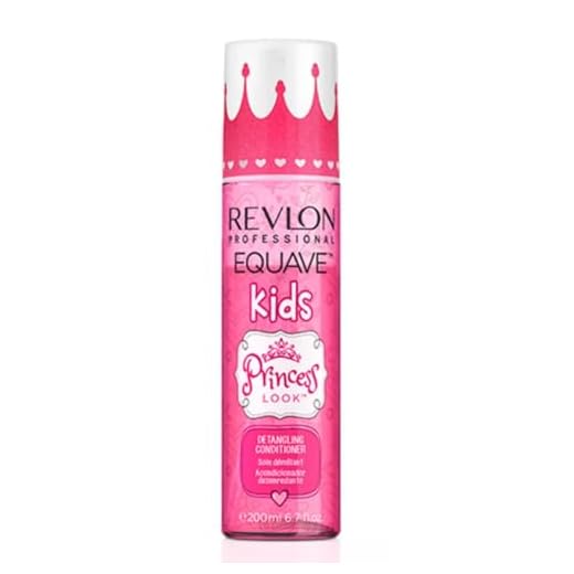 REVLON PROFESSIONAL Equave Kids Acondicionador Pelo Hipoalergénico sin Aclarado, Desenredante Pelo, Princess Look, 200 ml