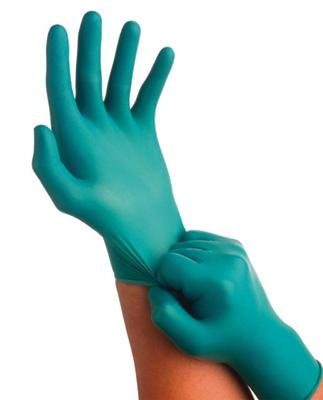 Ansell Touch N Tuff (R) - 23 cm - Nitryl - Bezpudrowa Jednorazowa rękawica - Rozmiar 8 1/2-9