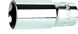 AMPRO T335520 1/2-Inch Drive by 20mm 6 Point Deep Socket
