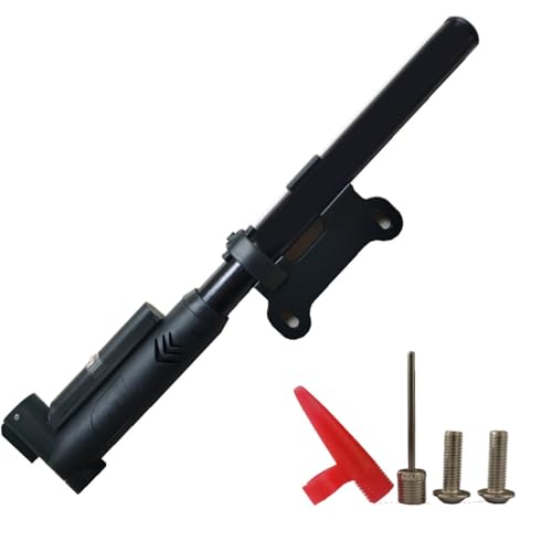 COOLHOOD Bicycles Tire Pumps with Barometers Aluminum Frame Bike Tire Hand Pumps Portable Small Bycicles Airs Pumps Cycling Tool