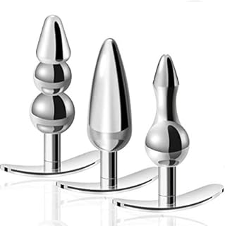anale plug pour femme Homme Femme PlUġ Anàlé Vîbrant Toy Acier Inoxydable Debutant XL,Petit Vībrọ-mạsșẹur Homme a-n-u-s Puissant Amàl Plug