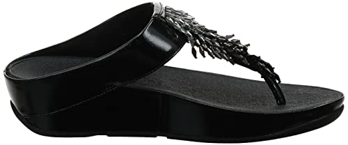 Image of FitFlop Women's Rumba Beaded Toe-Post Sandals