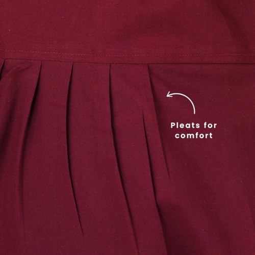 Image of Happy Bunny Salwar Pant - Modern Style Pure Cotton for Women - Ethnic Semi Patiala Trouser - Office,Home - All Day Comfort Wear with Drawstring