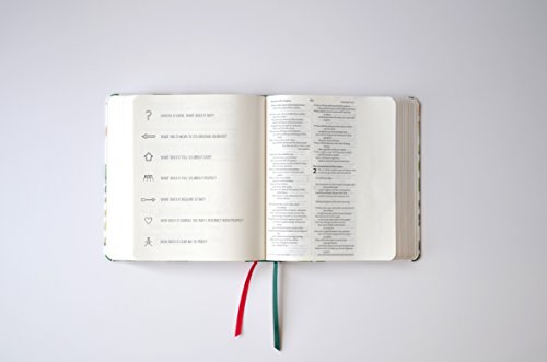 NIV Bible for Journalling and Verse-Mapping: Floral