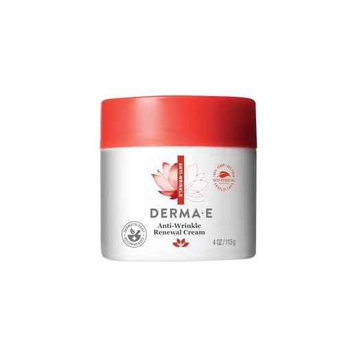 DERMA-E Anti-Wrinkle Renewal Skin Cream, 4 Oz