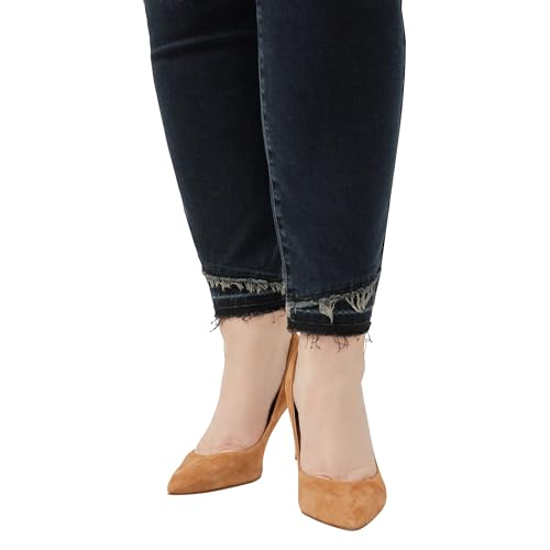 JAG Jeans Women's Plus Size Cecilia Mid Rise Skinny Jeans-Legacy4