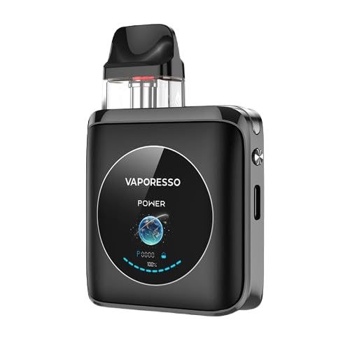 TVDCXROS 4 Nano Pod Kit For Vaporesso, Easy To Adjust, Easy To Control, 1350mah Battery, 1.3'' TFT Color Screen Big Screen, Bigger Fun, 2ml Cartridge No Nicotine, (Graphite Black)