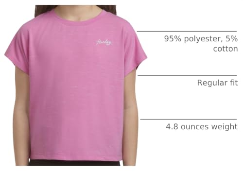 Image of Hurley Girls Soft Knit Basic T-Shirt
