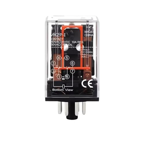 Relais électromagnétique intermédiaire MK3P-I AC12V avec embase 11PIN