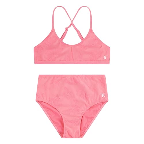Image of Hurley Girls' High Waisted Bikini 2-Piece Swimsuit