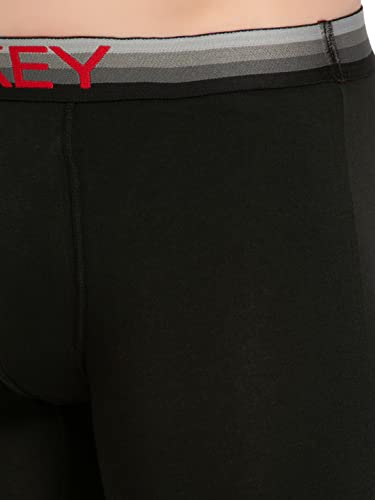 Image of Jockey ZN03 Men's Super Combed Cotton Elastane Stretch Solid Boxer Brief with Ultrasoft Waistband