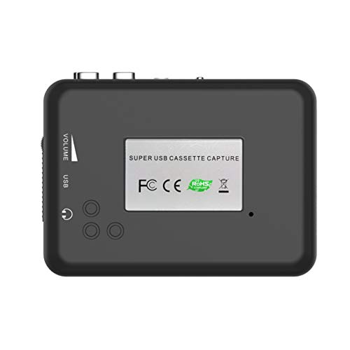 image for Dansrueus Updated Cassette to MP3 Converter, USB Cassette Player from 