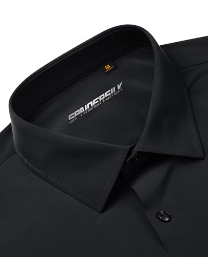 Lion Nardo Stretch Mens Dress Shirts Long Sleeve Slim Fit Dress Shirts for Men Muscle Fit Wrinkle Free Button Down Shirt - Image 6