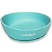 Twinkle - Magic Bowl - Bol de Silicona con Ventosa para Bebe - Plato Infantil Antideslizante con Succion para BLW y Aprendizaje Bebes (Bluee)