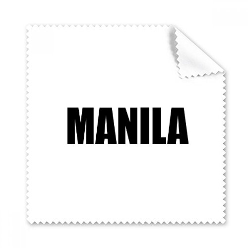 Chiffon microfibre Manille Philippines nettoyant pour verre de lunettes