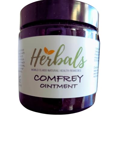 Natural Comfrey Balm Nourishing Herbal Ointment with Beeswax & Botanical Oils 60ml Handmade in the UK