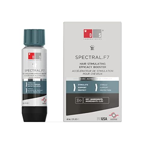 DS Laboratories Spectral.F7 Hair Stimulating Efficacy Booster - Hair Serum for Men and Women Scalp Serum with Astressin-B, Non Greasy, Water Based Formula, 60ml Cover