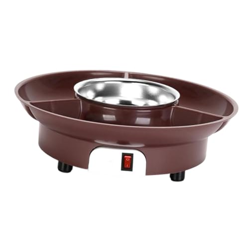 Olla eléctrica para fondue de chocolate con bandeja desmontable miniatura 1