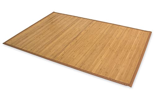 Décoshop26 Tapis en Bambou Brun 180cm x 270cm TAP06073