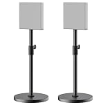 Heavy-Duty Floor Speaker Stands Pair for Sony HT-A9M2 Stand - Height Adjustable Speaker Stand for Sony HT-A9M2 Surround Sound Speaker Stand with Cable Management (2 Stand Only)