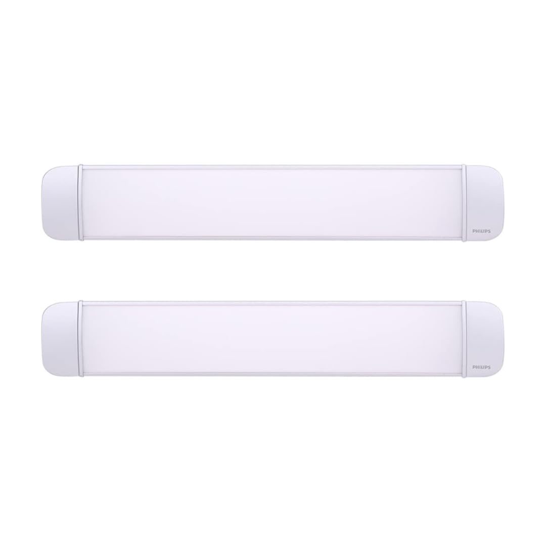 Philips 17-Watt Wall Light | 48027 - Ultron Decorative LED Wall Light for Home | Warm White, Pack of 2-image-2