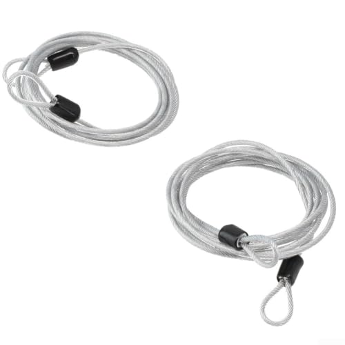 Cable de Seguridad de Acero, 5 Unidades miniatura 5