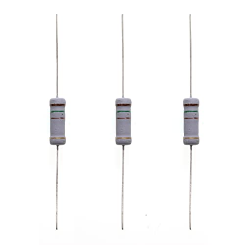 HUABAN 20 Piezas 3W 3 Watts 150R 150 Ohm 5% Resistencia de película de óxido metálico