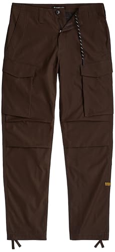 G-STAR Core Men's Regular Cargo Trousers, Brown (Deep Brown D24309-d517-a926), 31W x 34L4