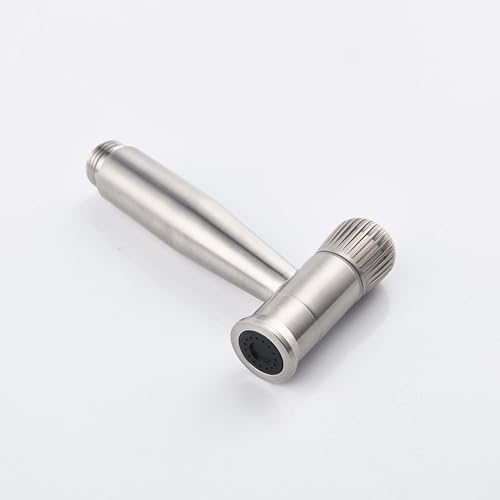 Ducha bidet para WC cromo con manguera de acero inoxidable de 1,2 metros 7