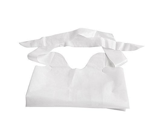 Disposable Plastic Bibs - Heavy Weight (Case of 500)