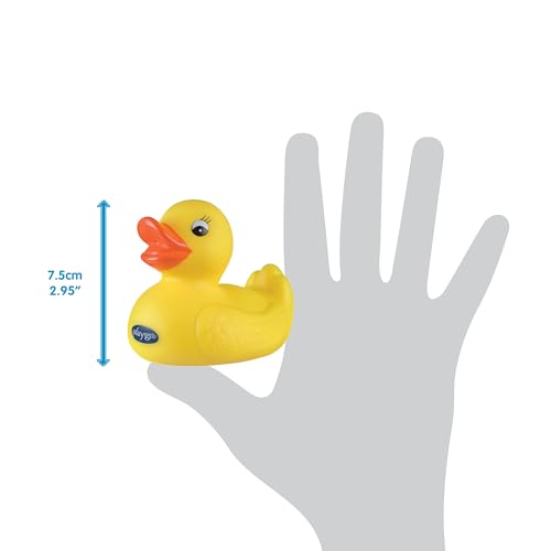 Playgro Badeente - Babybadeente - Badeente - Wasserspielzeug - Baden - Kinderspielzeug - Babyente - gelb