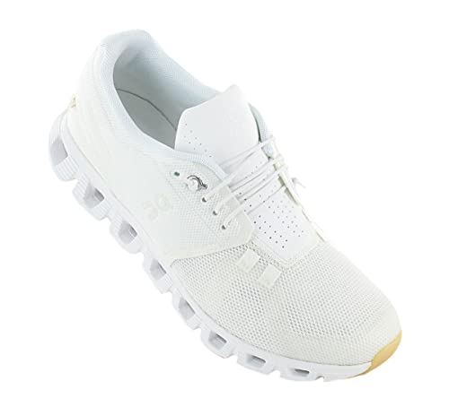 ON Womens Cloud 5 Undyed Textile Trainers2