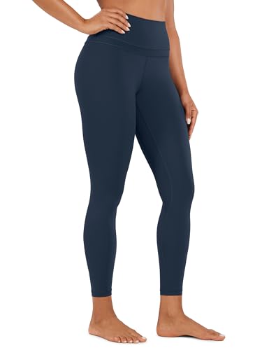 Image of CRZ YOGA Naked Feeling Leggings 25'' | Sleek, Decent Compression, Yoga, Hidden Waistband Pocket, for Women
