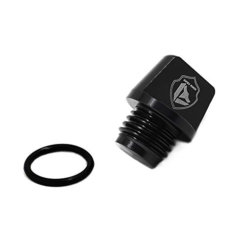 Bouchon de remplissage d'huile pour Kawasaki KX KDX résoudre les fuites de carter moto noir