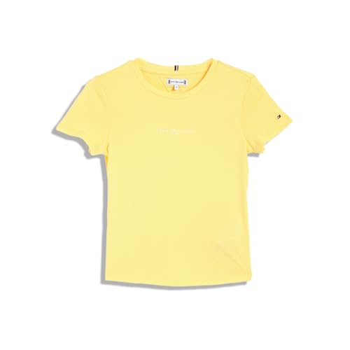 Tommy Hilfiger Girls Yellow Color Tshirt (12)