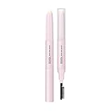 Double-Headed Eye Brow Wax Pen ,Waterproof Brow Wax Pencil Comb Shaped Eyebrow Long-lasting & Natura