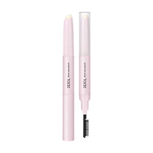 Double-Headed Eye Brow Wax Pen ,Waterproof Brow Wax Pencil Comb Shaped Eyebrow Long-Lasting & Natural Eyebrow Cream,Reshape The Boundary, Quick Drying #TOP27