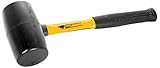 Performance Tool M7132 Double-Faced Solid Rubber Head Hammer with Fiberglass Handle and Anti-Shock Grip - Great for Home and Shop Use (Tools & Home Improvement)