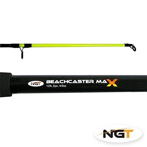 2 x 2pc12ft 4-6oz Beachcaster Rods Sea Fishing Reels Loaded Line Combo Setup - Image 4