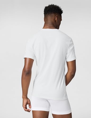 Nike Men's All Day Cotton Stretch Short Sleeve V-Neck Undershirts (2-Pack)3