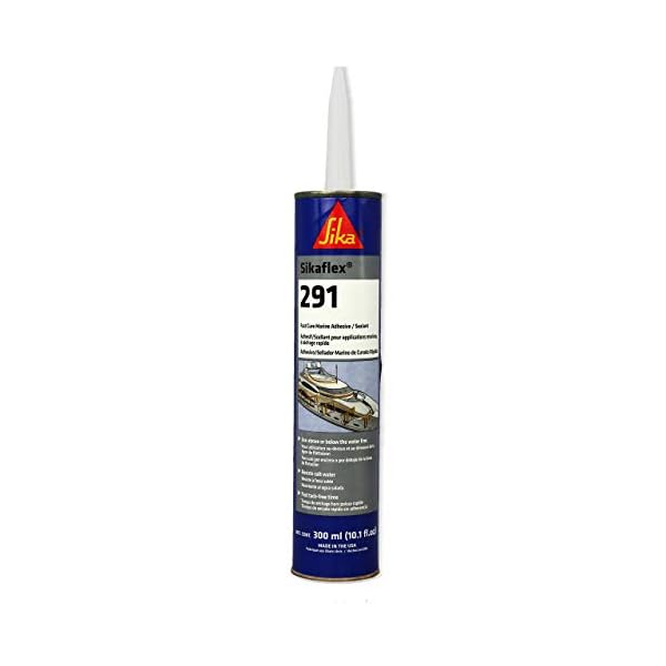 Sikaflex291, White, General AllPurpose Fast Cure Marine Adhesive and