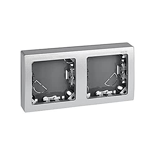 Simon 73620-63 placa de pared y cubierta de interruptor Aluminio