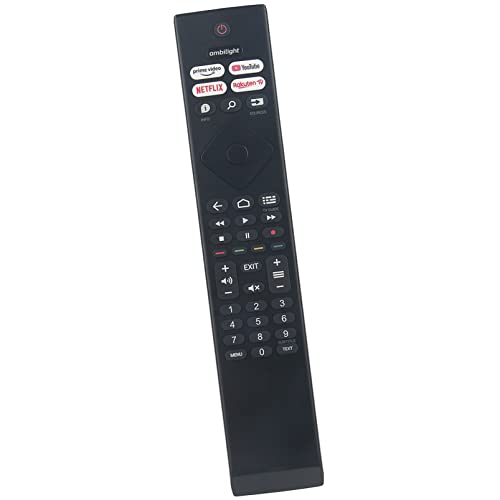 ALLIMITY HR45B-GJ01 Reemplazo de Mandos a Distancia por Philips 4K Ultra HD LED TV 43PUS7906/12 50PUS7906/12 43PUS7956/12 50PUS7956/12 43PUS8106/12 50PUS8106/12 55PUS8106/12 43PUS7406/12