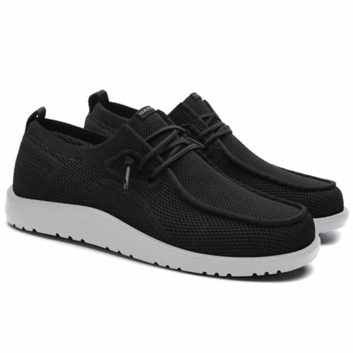 Image of 1TAZERO Men Slip On Shoes Loafer with Arch Support Insoles,Men Casual Shoes for Plantar Fasciitis