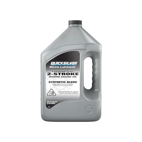 Quicksilver 858027Q01 Premium Plus 2-Cycle Outboard Oil, 1 Gallon Cover