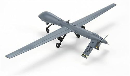 Air Force One General Atomics Mq-1 Predator Uav Drone With Stand 1/72 Diecast Aircraft Pre-Built Model #TOP2