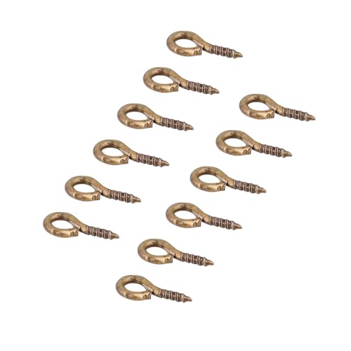 akemaio Lote de 200 pasadores de remache de aleación para joyas, color dorado, plateado, bronce